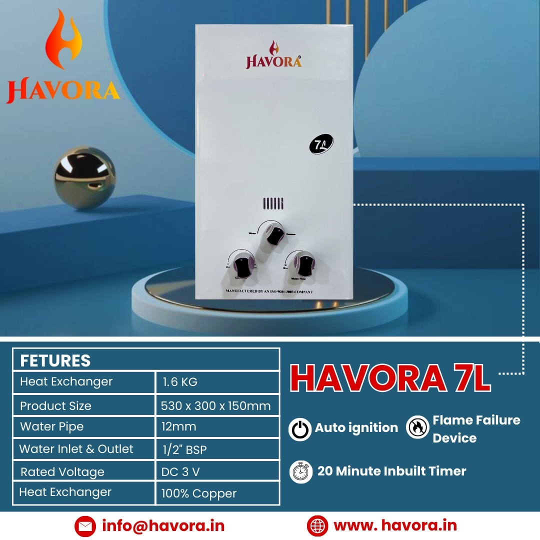 Revera 2.4kg Heat Exchanger Geyser